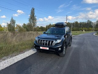 2016 Toyota Land Cruiser Prado 150 Series Рестайлинг 1, чёрный, 3900000 рублей, вид 2