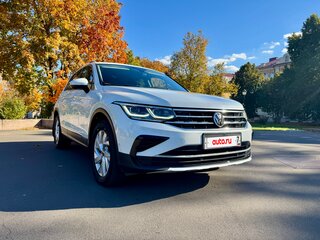 2021 Volkswagen Tiguan II Рестайлинг, белый, 3100000 рублей, вид 4