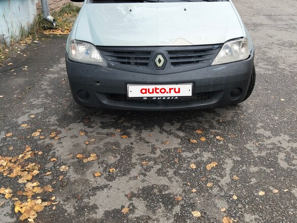 2009 Renault Logan I, зелёный, 225000 рублей