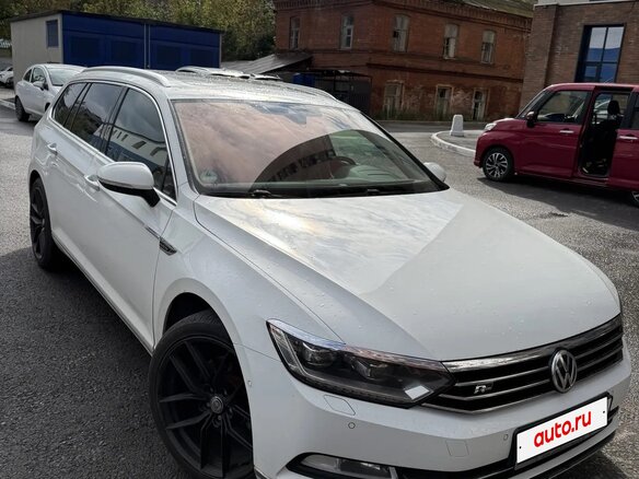 2019 Volkswagen Passat DSG7 B8, белый - вид 8
