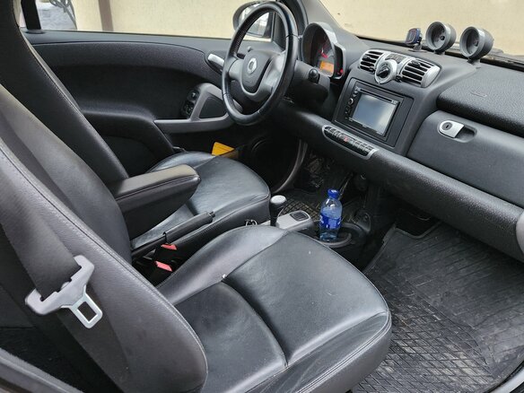 2009 Smart Fortwo II, серый, 650000 рублей - вид 5