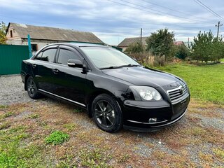2006 Toyota Avensis II Рестайлинг, чёрный, 590000 рублей, вид 2