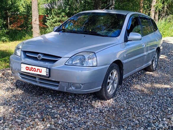 2004 Kia Rio I Рестайлинг, серебристый