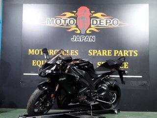 2008 Kawasaki ZX-10R Ninja, чёрный, 625000 рублей, вид 4