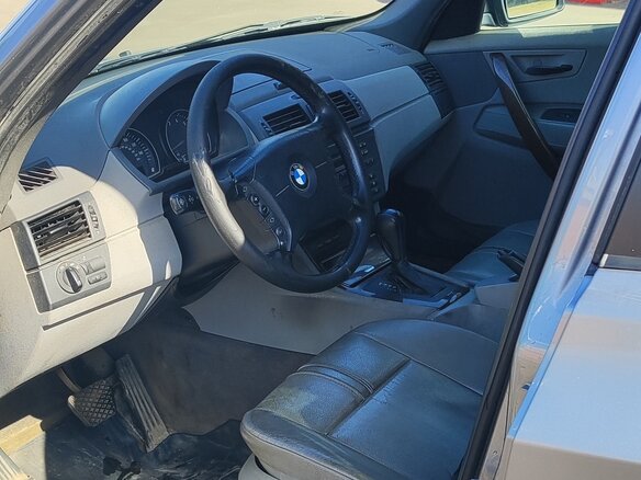2004 BMW X3 25i I (E83), серебристый, 830000 рублей - вид 9