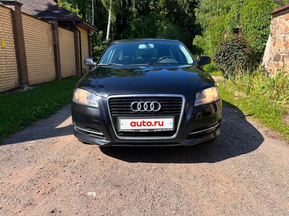 2012 Audi A3 II (8P) Рестайлинг 2, чёрный, 870000 рублей - вид 1