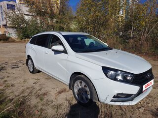 2020 Lada (ВАЗ) Vesta SW I, белый, 870000 рублей, вид 1