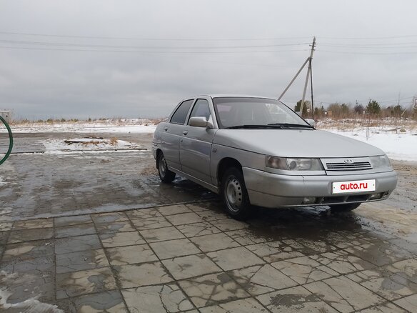 2004 Lada (ВАЗ) 2110, серебристый, 147000 рублей - вид 1