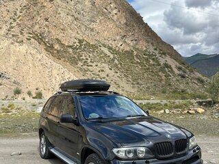 2004 BMW X5 3.0d I (E53) Рестайлинг, чёрный, 1200000 рублей, вид 5