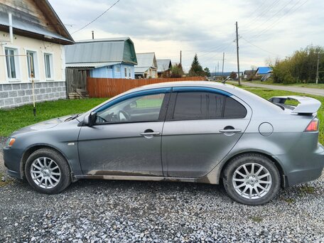 2013 Mitsubishi Lancer X Рестайлинг, серый, 1030000 рублей, вид 5