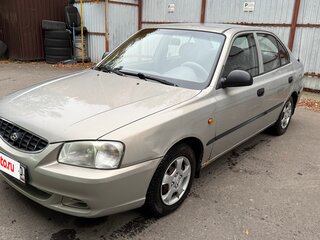2007 Hyundai Accent ТагАЗ II, бежевый, 235000 рублей, вид 3