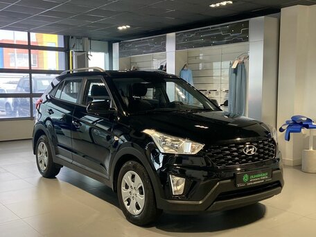 2021 Hyundai Creta I Рестайлинг, чёрный, 2150000 рублей, вид 3
