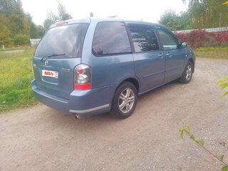 2004 Mazda MPV II (LW) Рестайлинг, синий, 430000 рублей, вид 4