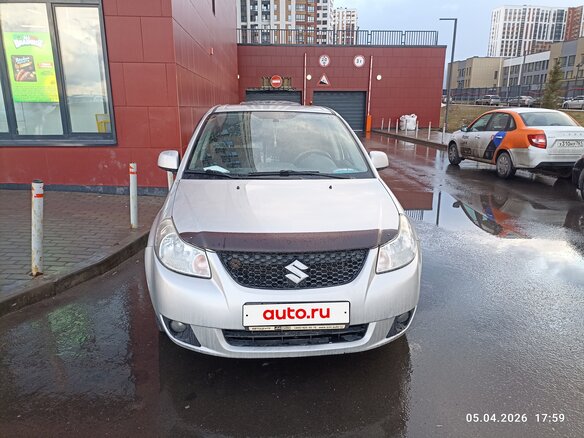 2008 Suzuki SX4 I (Classic), серебристый, 650000 рублей