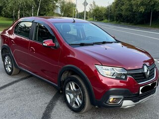 2019 Renault Logan Stepway II Рестайлинг, красный, 1090000 рублей, вид 3