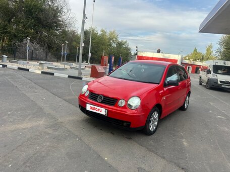2004 Volkswagen Polo IV, красный, 365000 рублей, вид 3