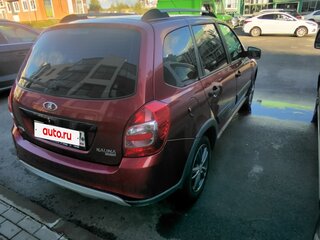 2016 Lada (ВАЗ) Kalina Cross II, красный, 399000 рублей, вид 4