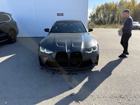 2022 BMW M3 Competition Package VI (G80), серый, 10350000 рублей, вид 3