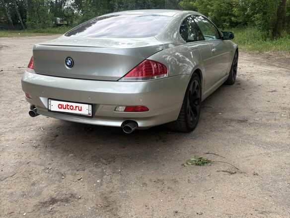 2004 BMW 6 серии 645i II (E63/E64), серый - вид 10