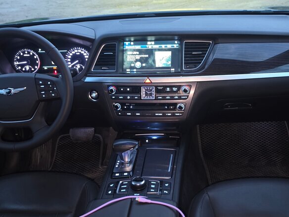 2017 Genesis G80 I, синий, 2200000 рублей - вид 9