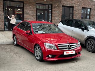2008 Mercedes-Benz C-Класс 280 III (W204), красный, 1000000 рублей, вид 1