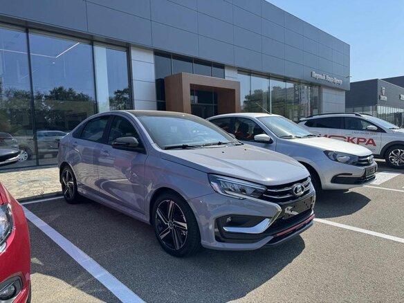 2026 Lada (ВАЗ) Vesta Sport I Рестайлинг (NG), серый - вид 2
