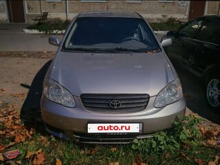2002 Toyota Corolla IX (E120, E130), серебристый, 350000 рублей, вид 1