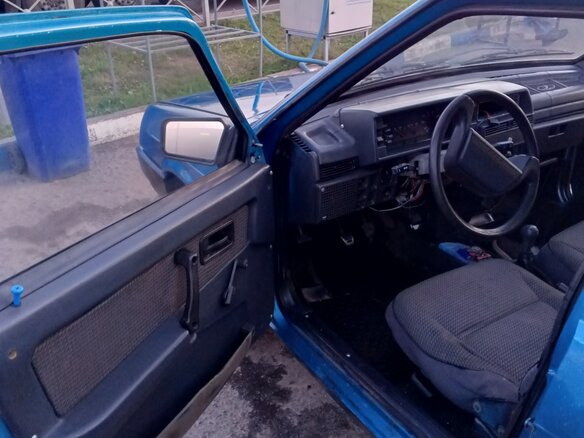 1999 Lada (ВАЗ) 2109, синий - вид 2