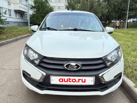 2022 Lada (ВАЗ) Granta Euro-2 I Рестайлинг, белый, 700000 рублей, вид 1