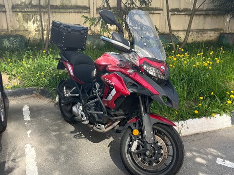 2022 Benelli TRK 502, пурпурный, 550000 рублей, вид 5