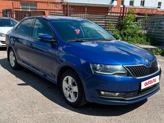 2019 Skoda Rapid I Рестайлинг, синий, 1500000 рублей, вид 3
