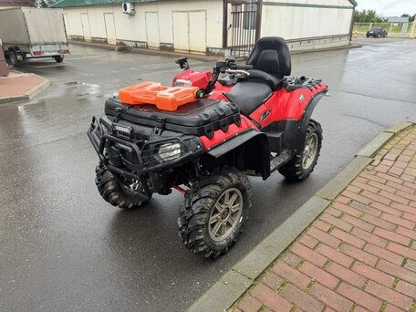 2010 Polaris Sportsman 550, красный, 510000 рублей, вид 1