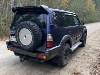 1998 Toyota Land Cruiser Prado 90 Series, синий, 1300000 рублей, вид 3