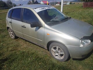 2007 Lada (ВАЗ) Kalina I, жёлтый, 139000 рублей, вид 2