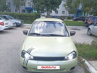 2006 Lada (ВАЗ) Kalina I, зелёный, 135000 рублей, вид 1