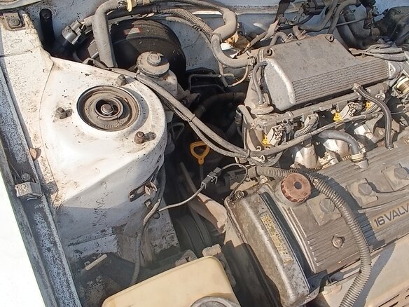 1993 Toyota Corolla VII (E100), белый, 189000 рублей - вид 6
