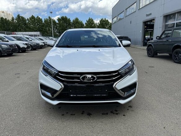 2026 Lada (ВАЗ) Vesta CNG I Рестайлинг (NG), белый - вид 1