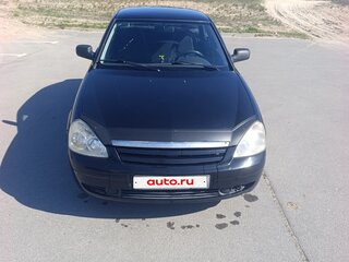 2009 Lada (ВАЗ) Priora I, чёрный, 365000 рублей, вид 1