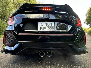 2018 Honda Civic X, чёрный, 1850000 рублей, вид 2