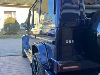 2015 Mercedes-Benz G-Класс AMG 63 AMG I (W463) Рестайлинг 2, синий, 4500000 рублей, вид 5