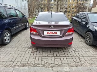 2012 Hyundai Solaris I, фиолетовый, 520000 рублей, вид 5