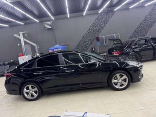 2017 Hyundai Sonata VII (LF) Рестайлинг, чёрный, 1525000 рублей, вид 4