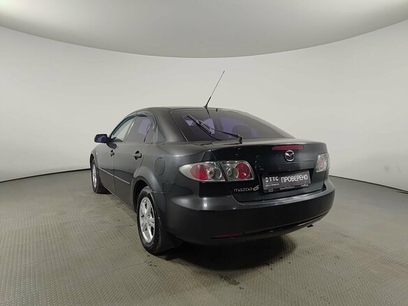 2007 Mazda 6 I (GG) Рестайлинг, чёрный, 381850 рублей - вид 6