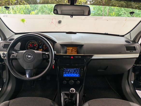2008 Opel Astra H Рестайлинг, чёрный, 345000 рублей - вид 25