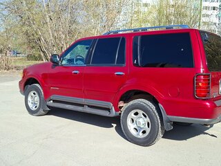 1997 Lincoln Navigator I, красный, 1000000 рублей, вид 5