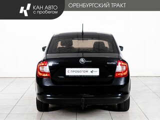 2014 Skoda Rapid I, чёрный, 878000 рублей, вид 4