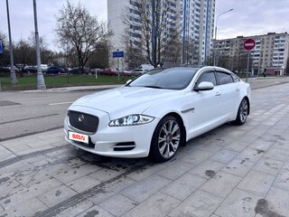 2014 Jaguar XJ IV (X351), белый, 1580000 рублей, вид 1