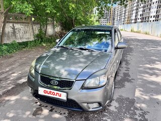 2010 Kia Rio II Рестайлинг, серебристый, 345000 рублей, вид 2