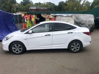 2014 Hyundai Solaris I, белый, 520000 рублей, вид 4