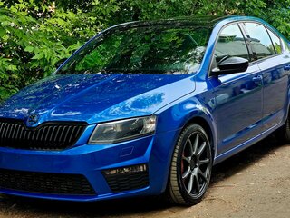 2014 Skoda Octavia RS III, синий, 1790000 рублей, вид 1